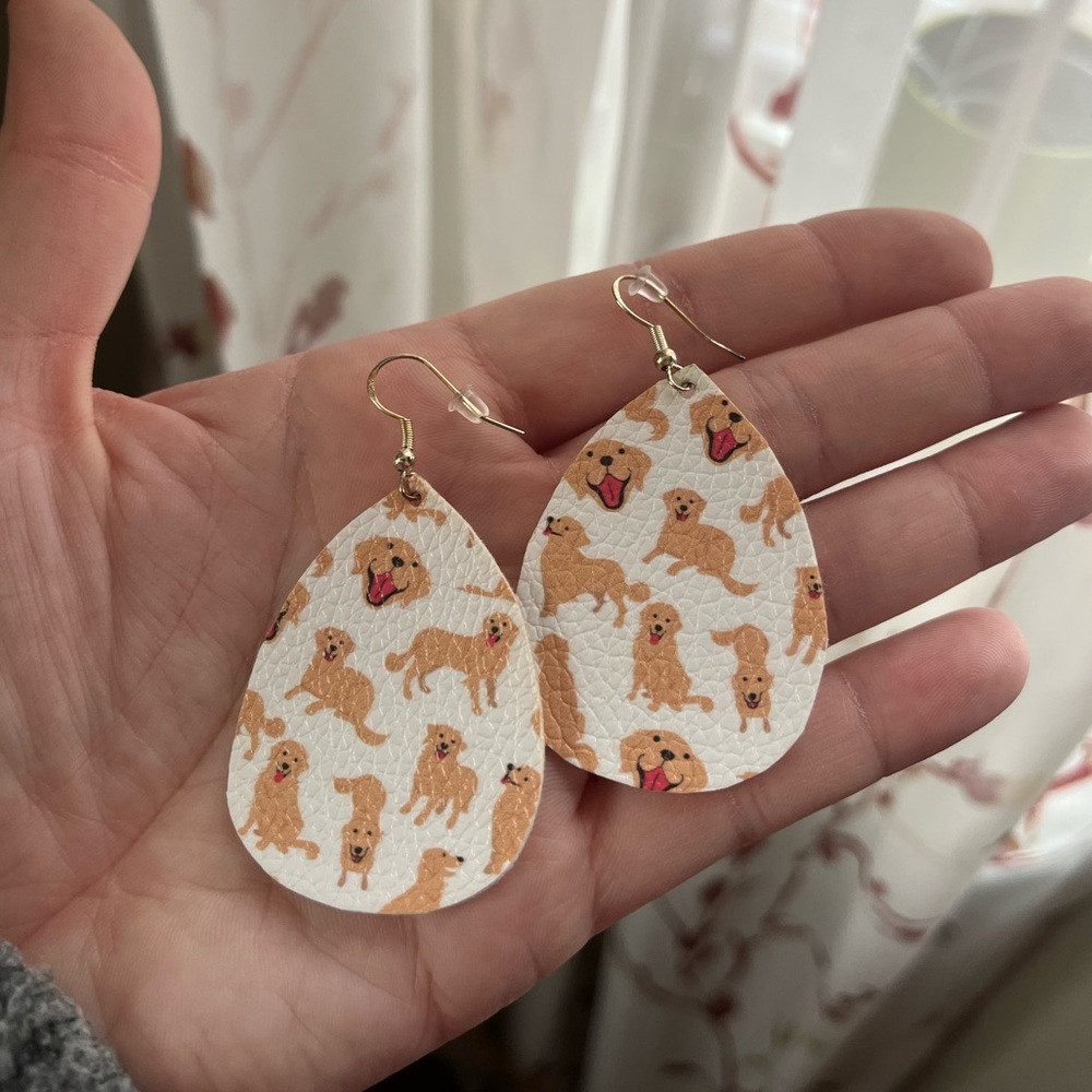 Dog Earrings